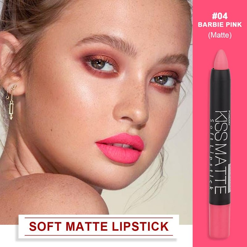 BINGBRUSH Smooth Longwear Lipstick Pack Set, Matte Color Stick Ultimate Lip Crayon for Makeup Collection - Waterproof Velvet Lipgloss Lip Stain (04#) - Image 2